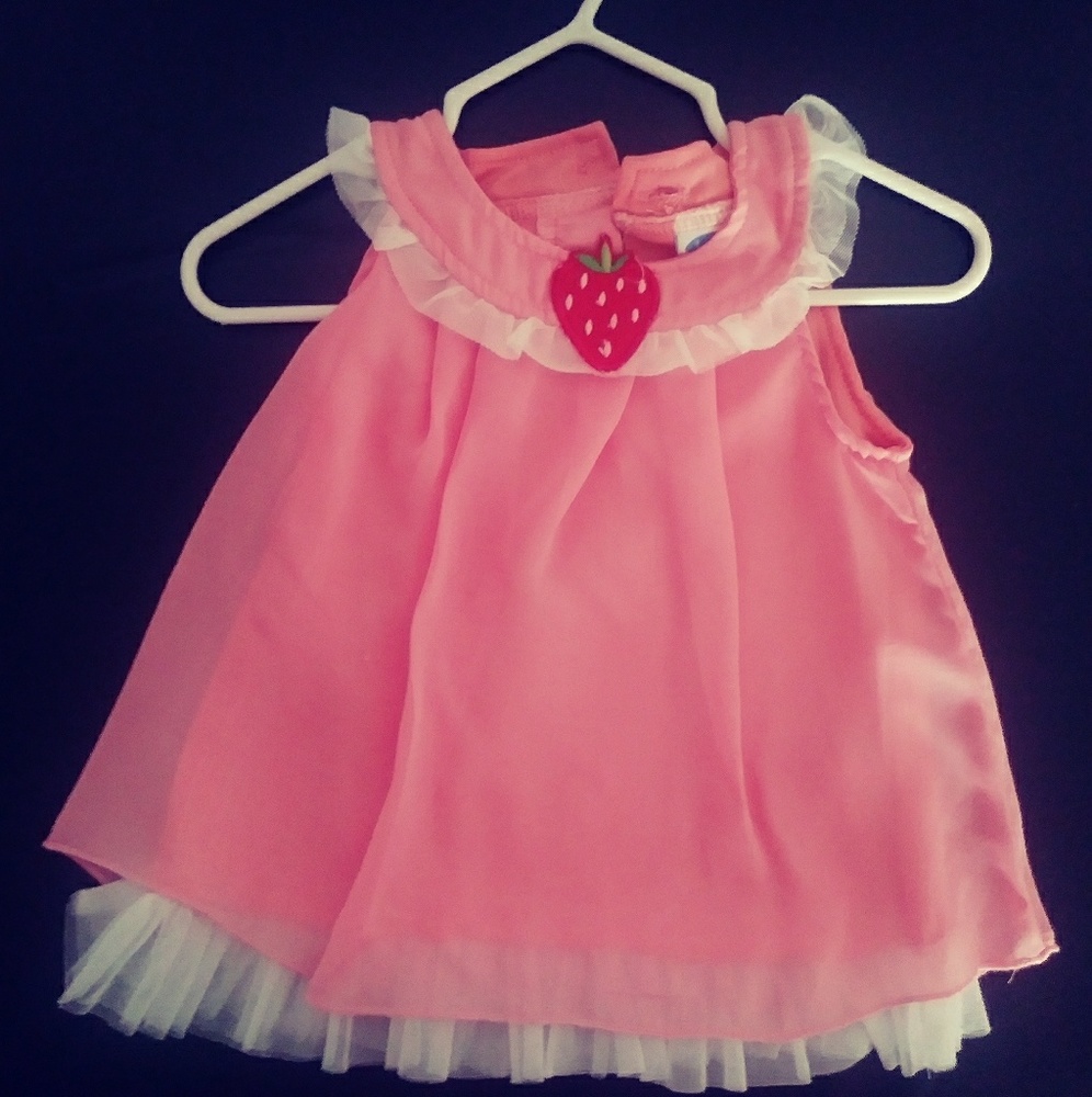 Strawberry Shortcake Satin Dress